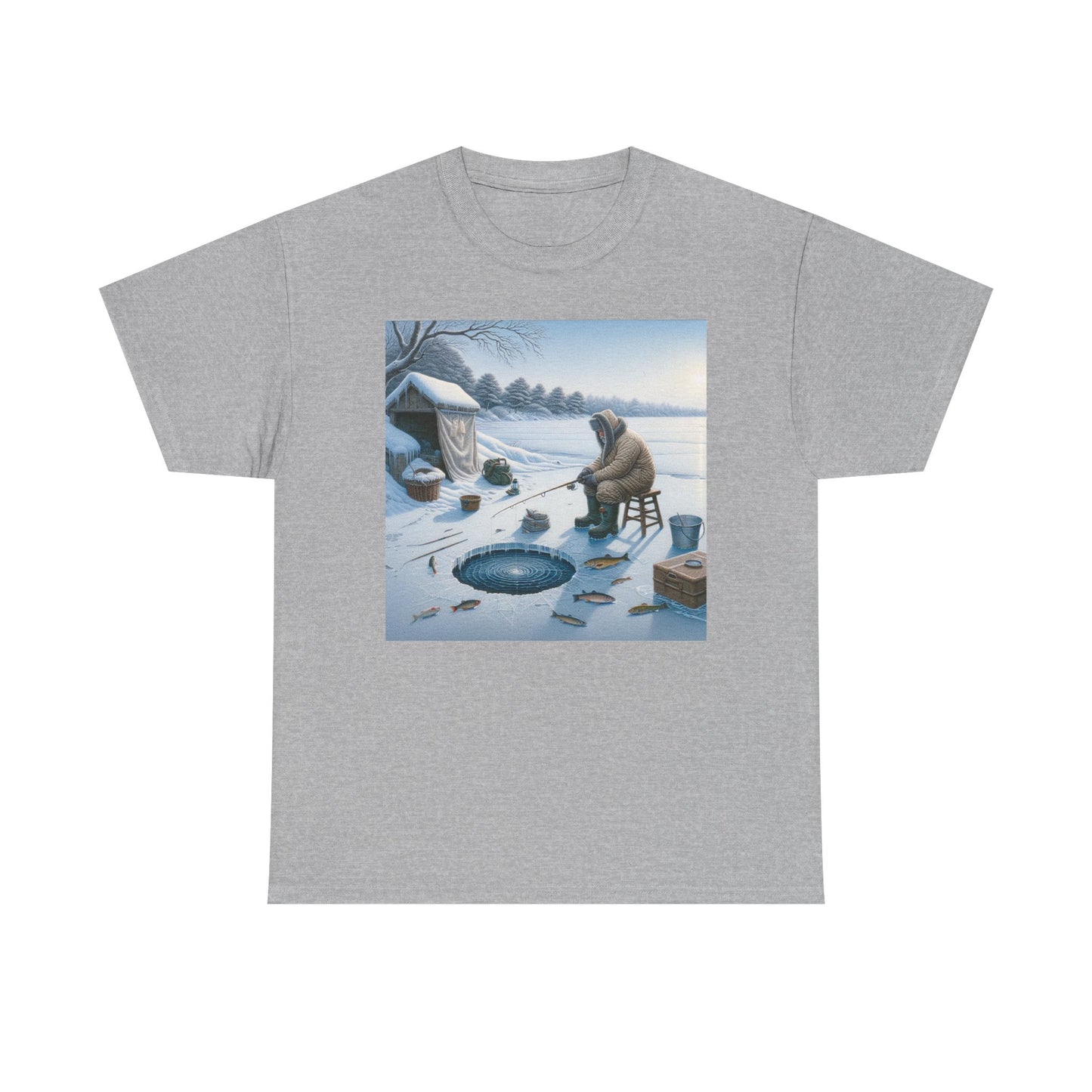 Patience is Kay Ice fishing Tee