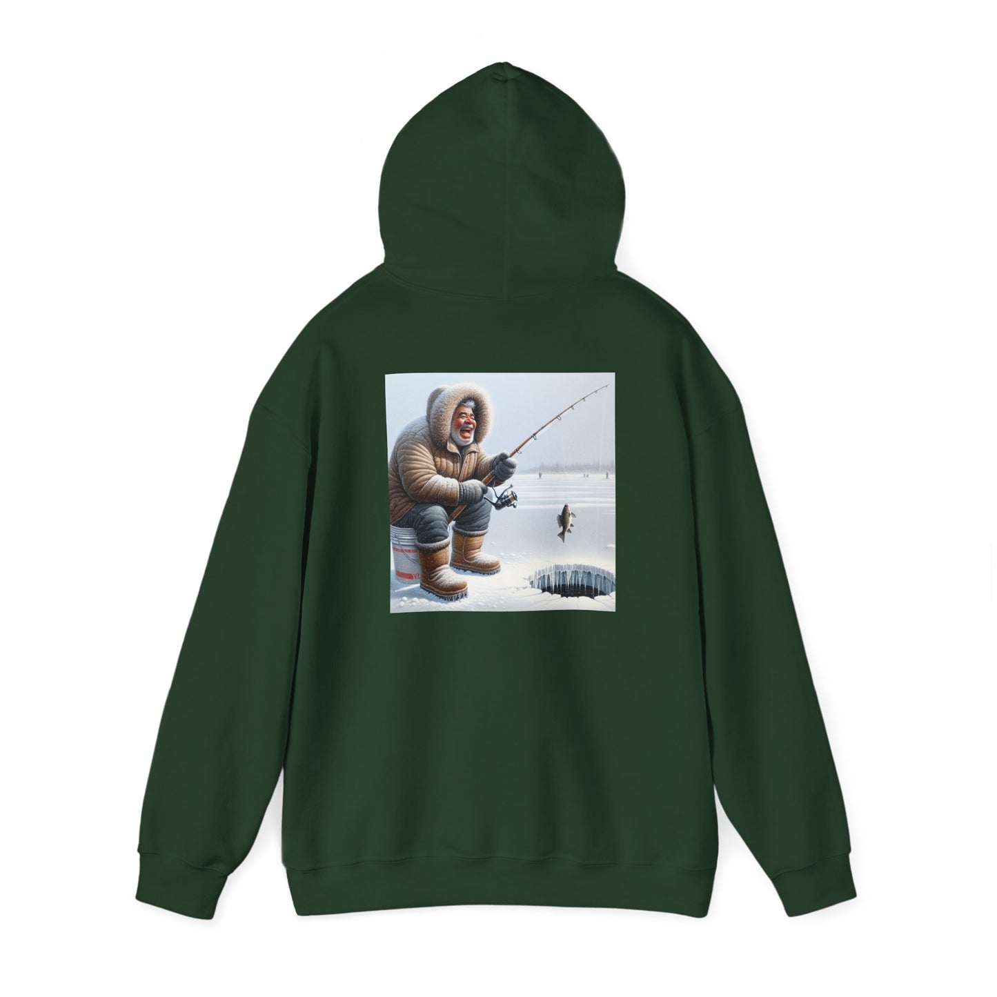 Patience is Key Ice fishing Hoodie