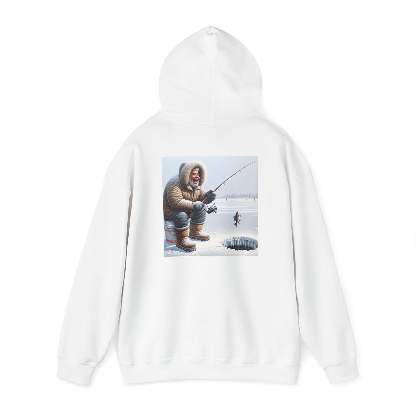 Patience is Key Ice fishing Hoodie