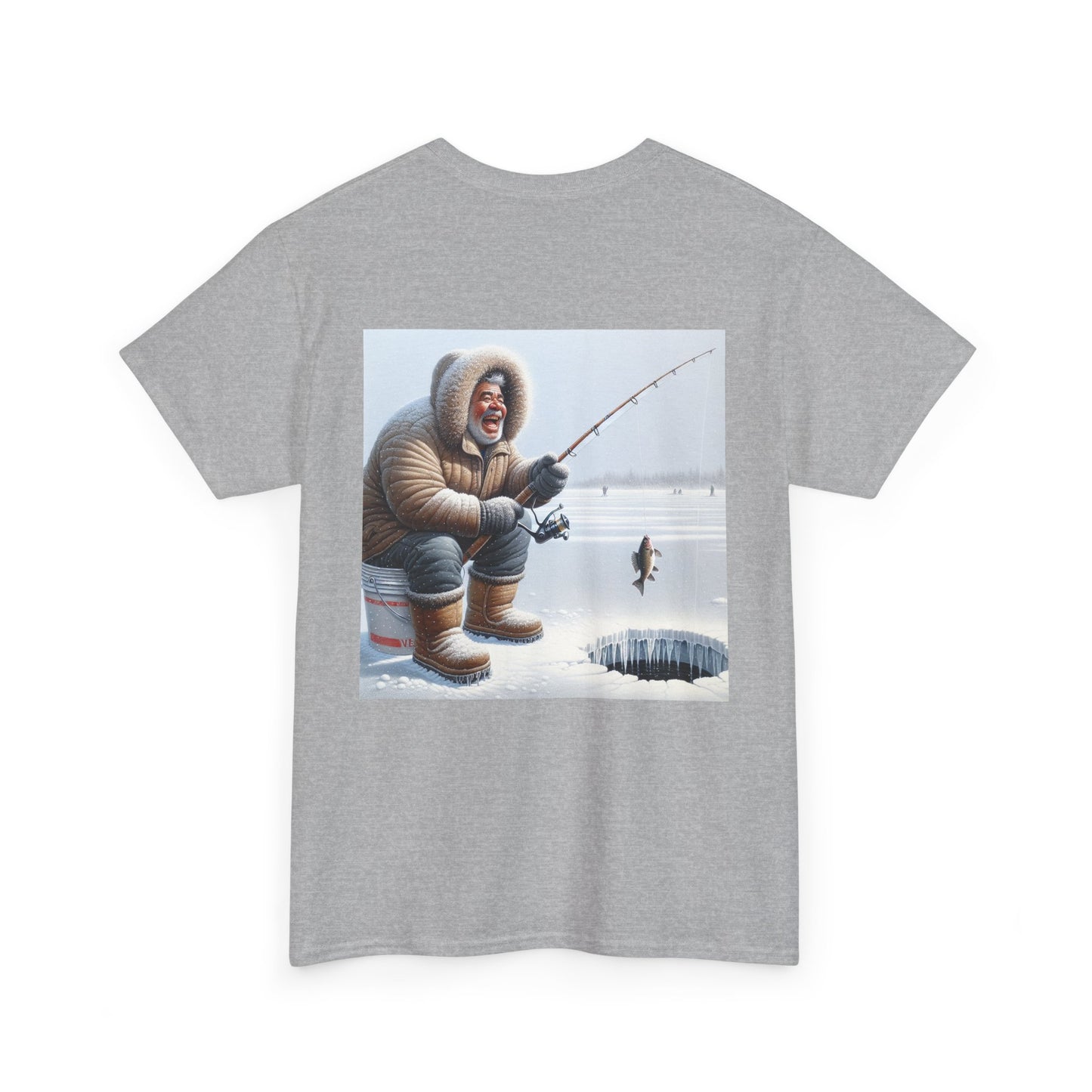 Patience is Kay Ice fishing Tee