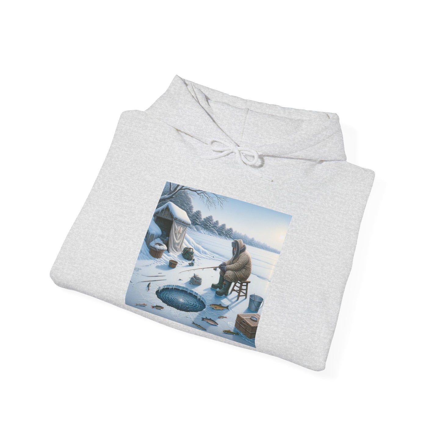 Patience is Key Ice fishing Hoodie