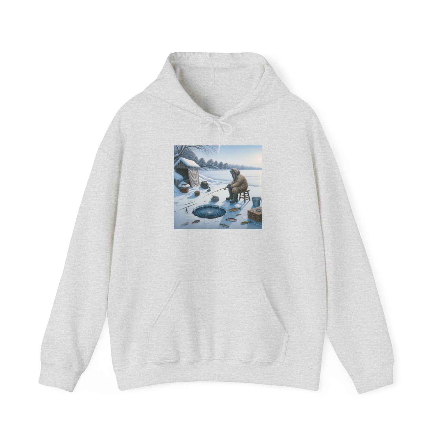 Patience is Key Ice fishing Hoodie