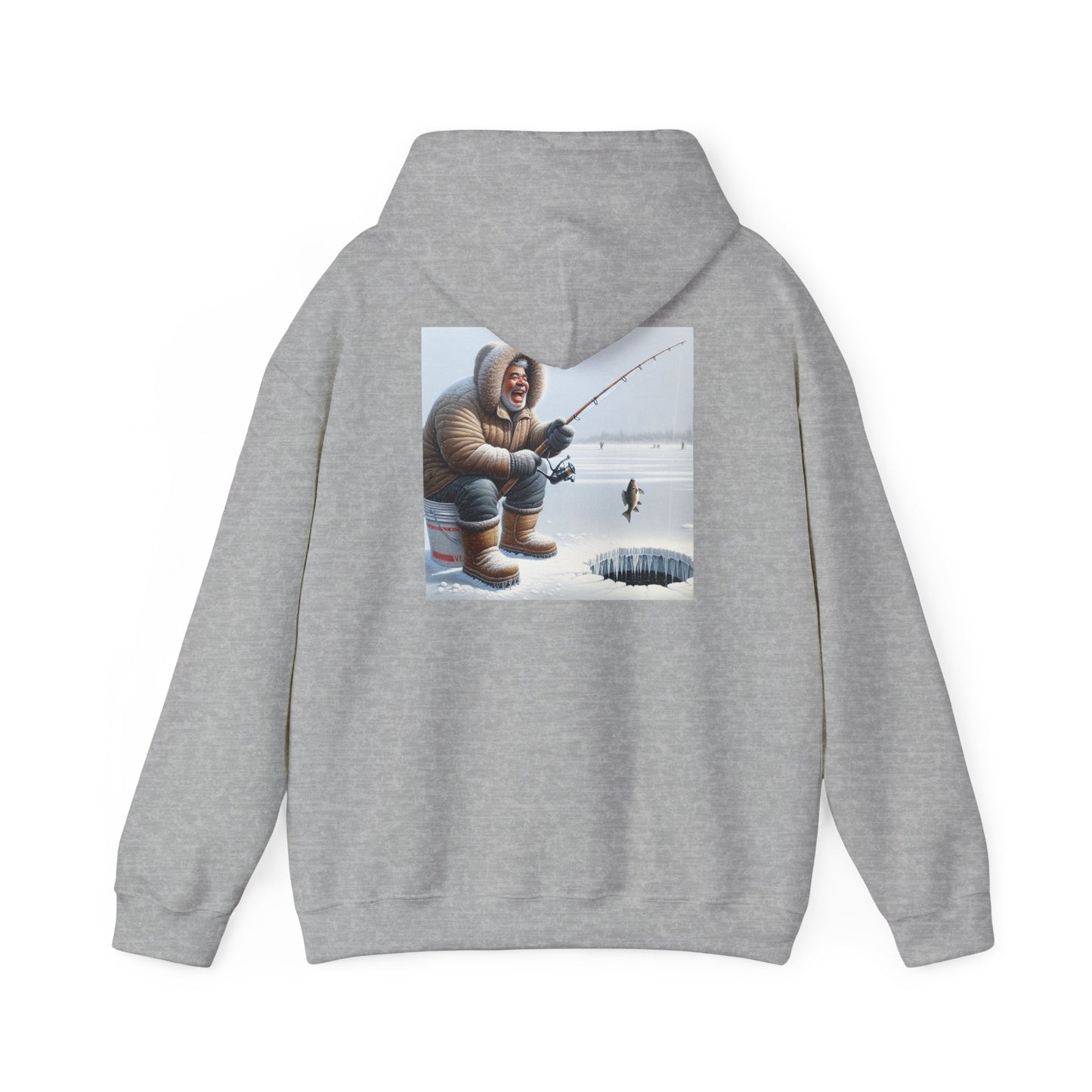 Patience is Key Ice fishing Hoodie