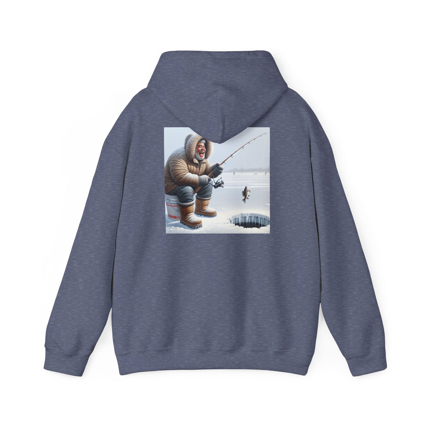 Patience is Key Ice fishing Hoodie