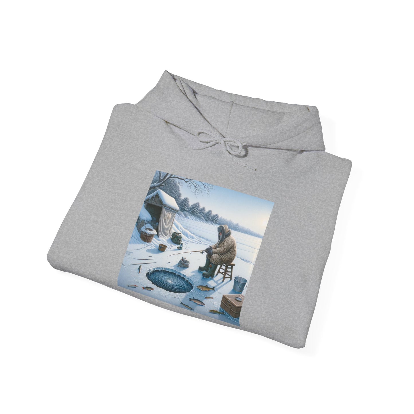 Patience is Key Ice fishing Hoodie