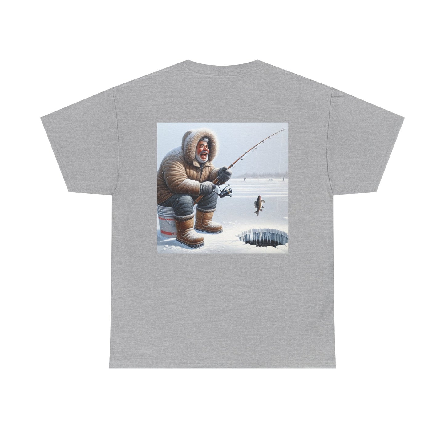 Patience is Kay Ice fishing Tee