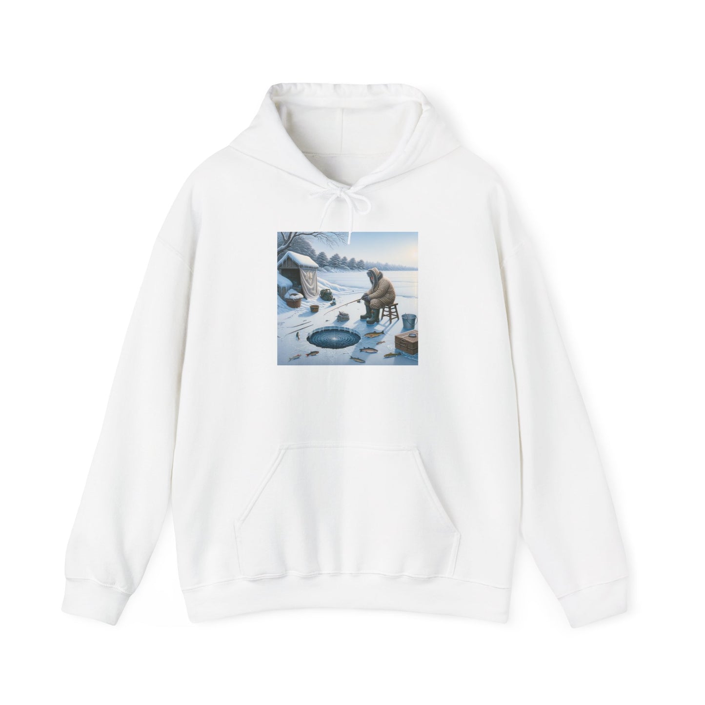 Patience is Key Ice fishing Hoodie