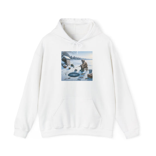 Patience is Key Ice fishing Hoodie