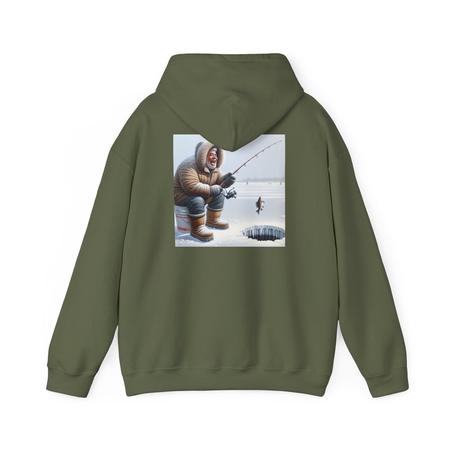 Patience is Key Ice fishing Hoodie