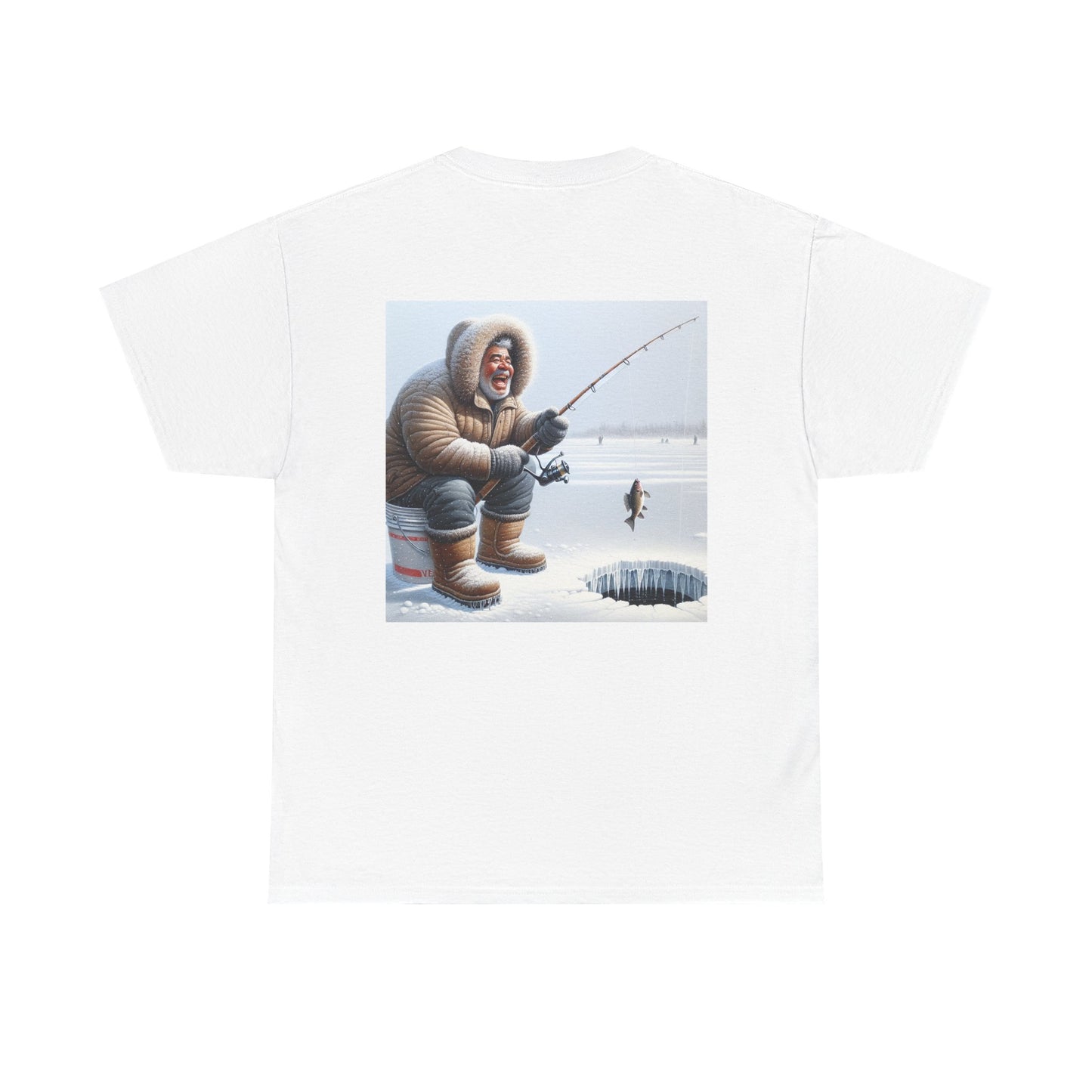 Patience is Kay Ice fishing Tee