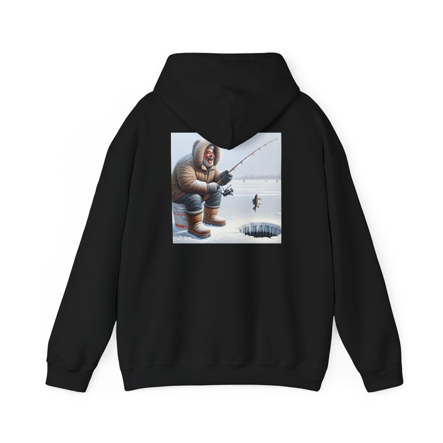 Patience is Key Ice fishing Hoodie