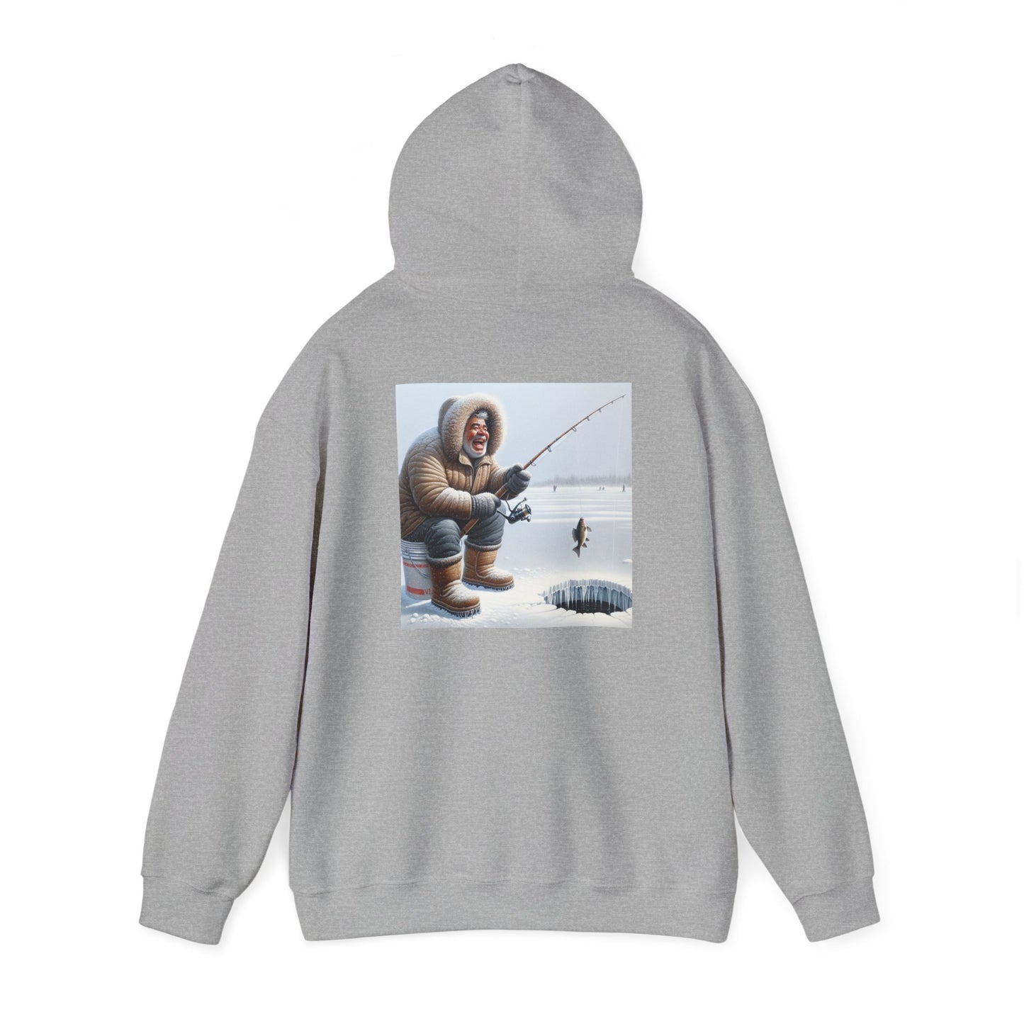 Patience is Key Ice fishing Hoodie