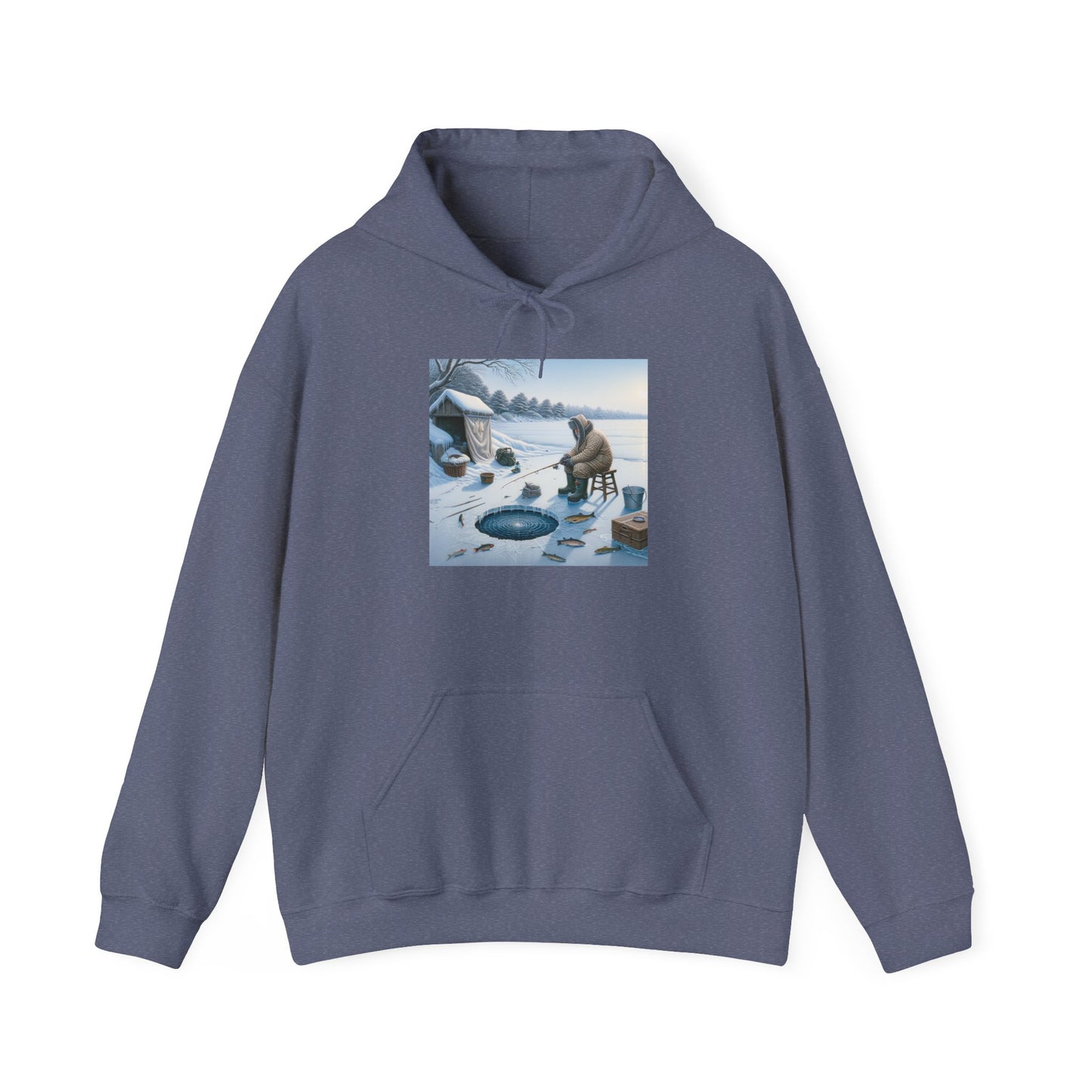 Patience is Key Ice fishing Hoodie